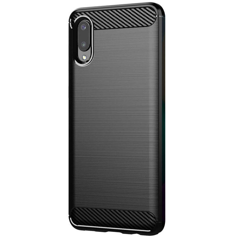 

Чехол накладка для Samsung A02 (A022) чохол самсунг а02 черный карбон