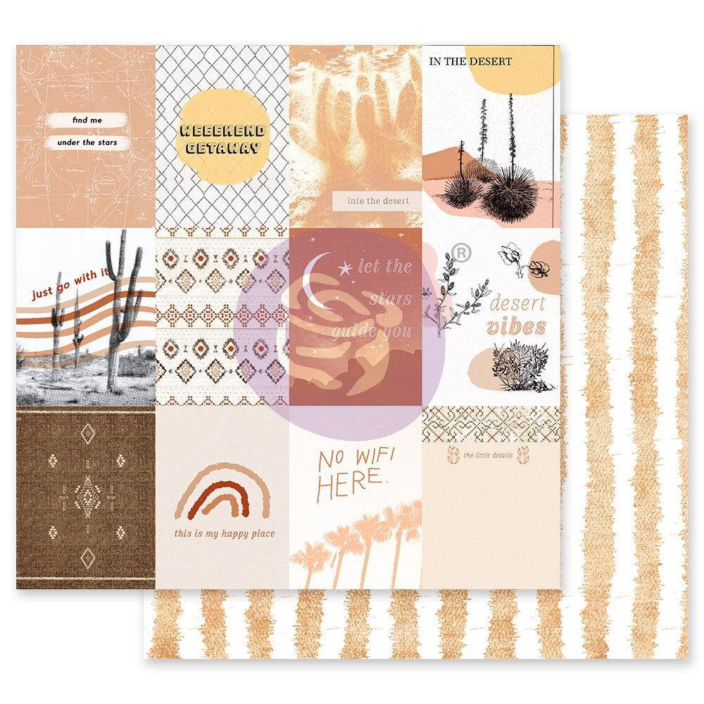 

Папір двосторонній - Saguaro - Golden Desert - Prima Marketing - 30x30