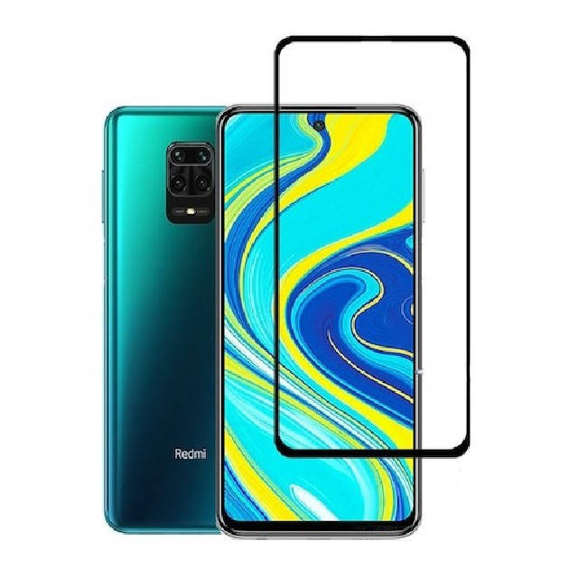 

Защитное стекло MIZA FullGlue Xiaomi Redmi Note 9S / Note 9 Pro / Poco M2 Pro, Черный