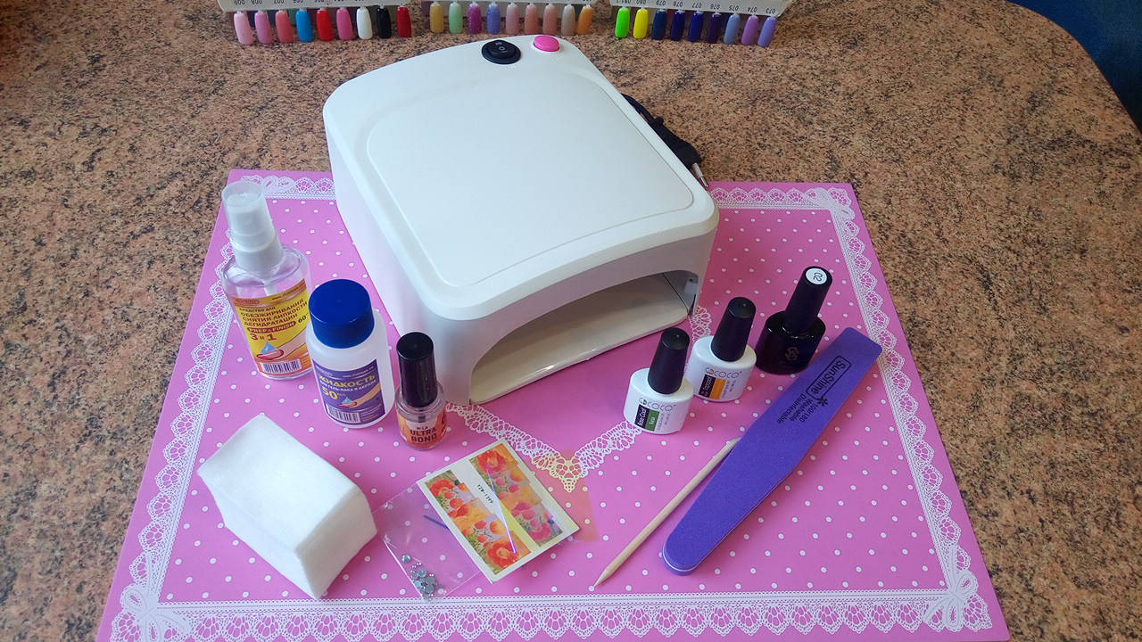 

Стартовый набор для маникюра, ногтей, наращивания