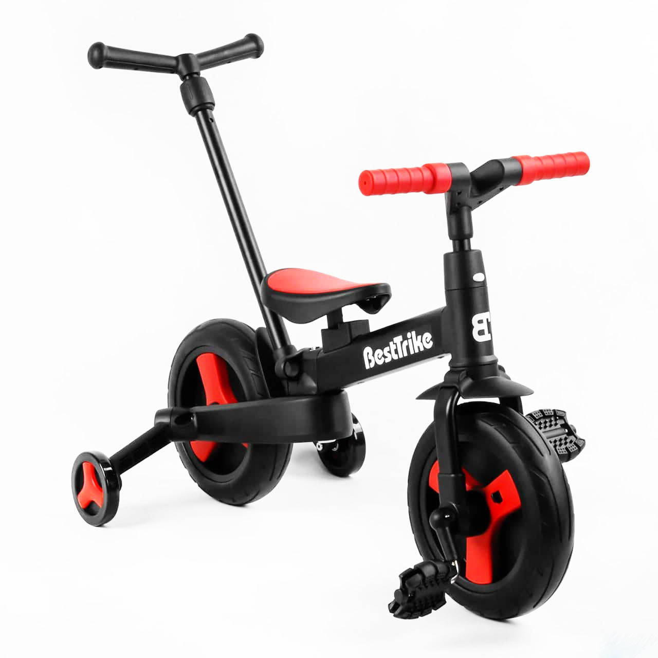 

Детский Велосипед-трансформер Best Trike красный цвет
