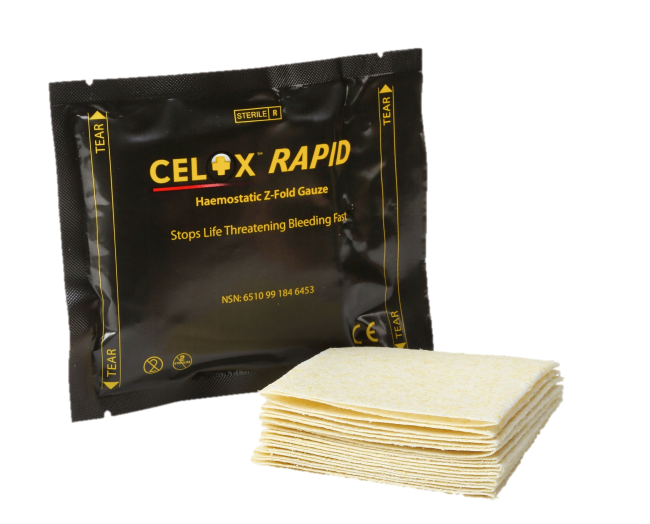 

САМЫЙ БЫСТРО ДЕЙСТВУЮЩИЙ ГЕМОСТАТ CELOX RAPID