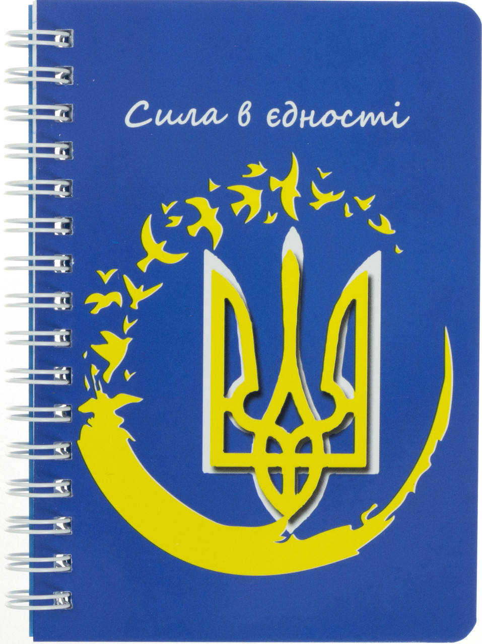 

Блокнот пруж. бок. A6+ 80арк. "Все буде Україна" №3407/Фолдер/(30)
