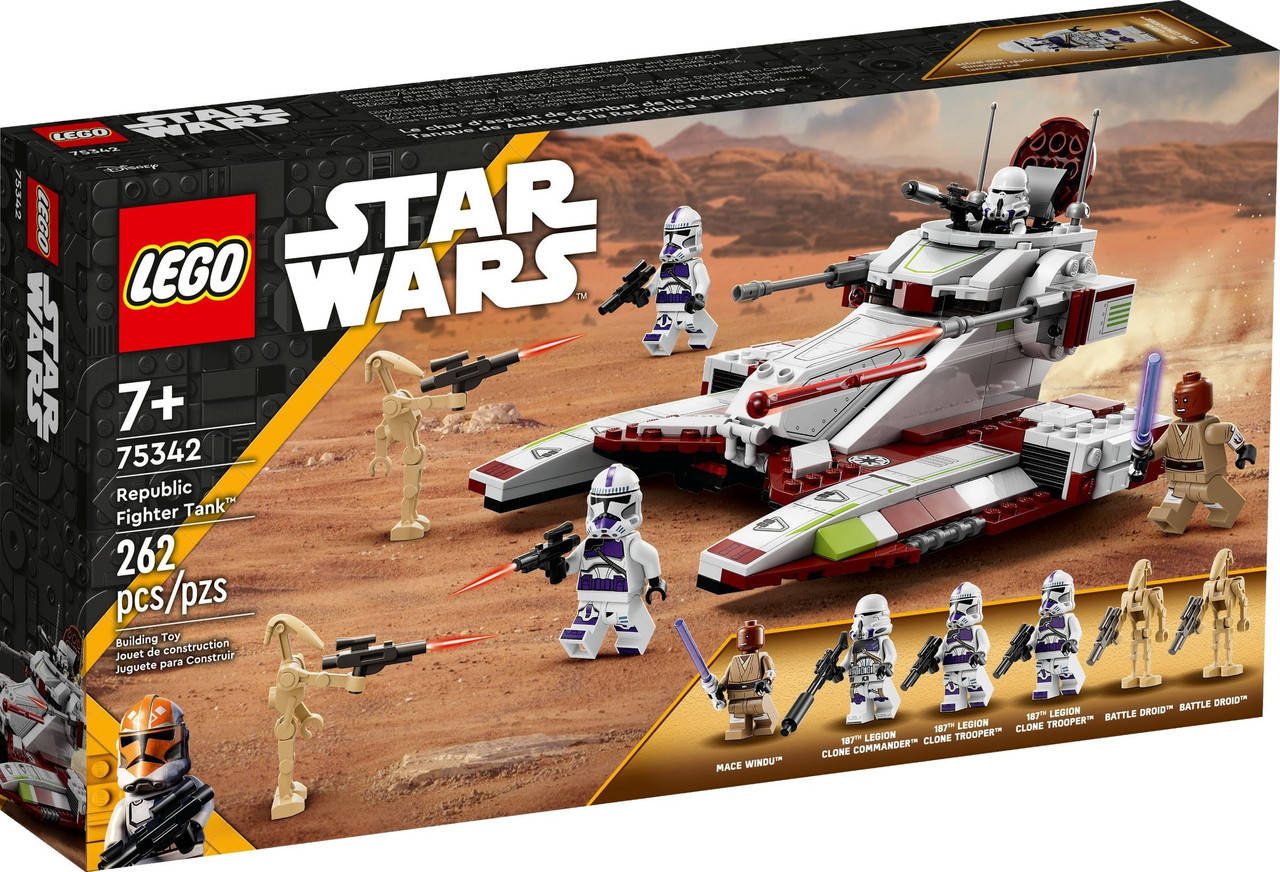 

Lego Star Wars Боевой танк Республики 75342