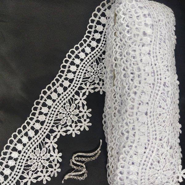 

Кружево макраме Sindtex 9см (13м) Цвет - Белый (14-L0460-1)