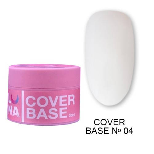 

Luna Cover Base № 04 - камуфлирующая база для гель-лака, 30 мл