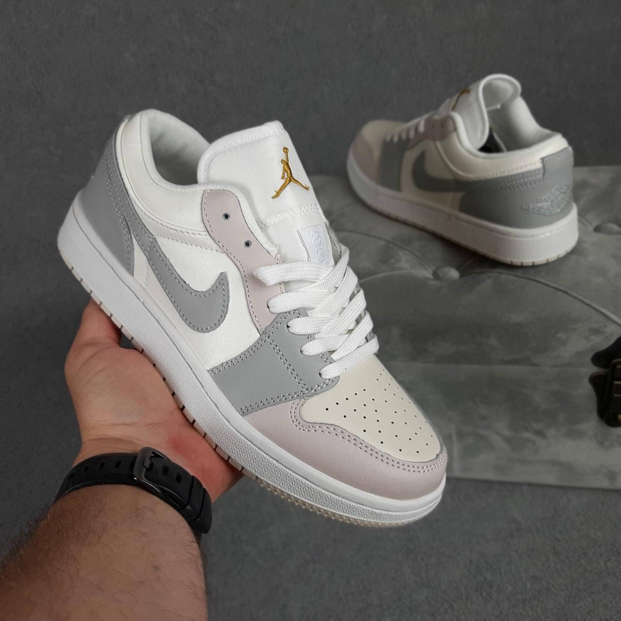 

Кроссовки ДЖОРДАН Jordan 1 низкие подростковые кожаные