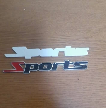 

Шильдик эмблема Sports 3D