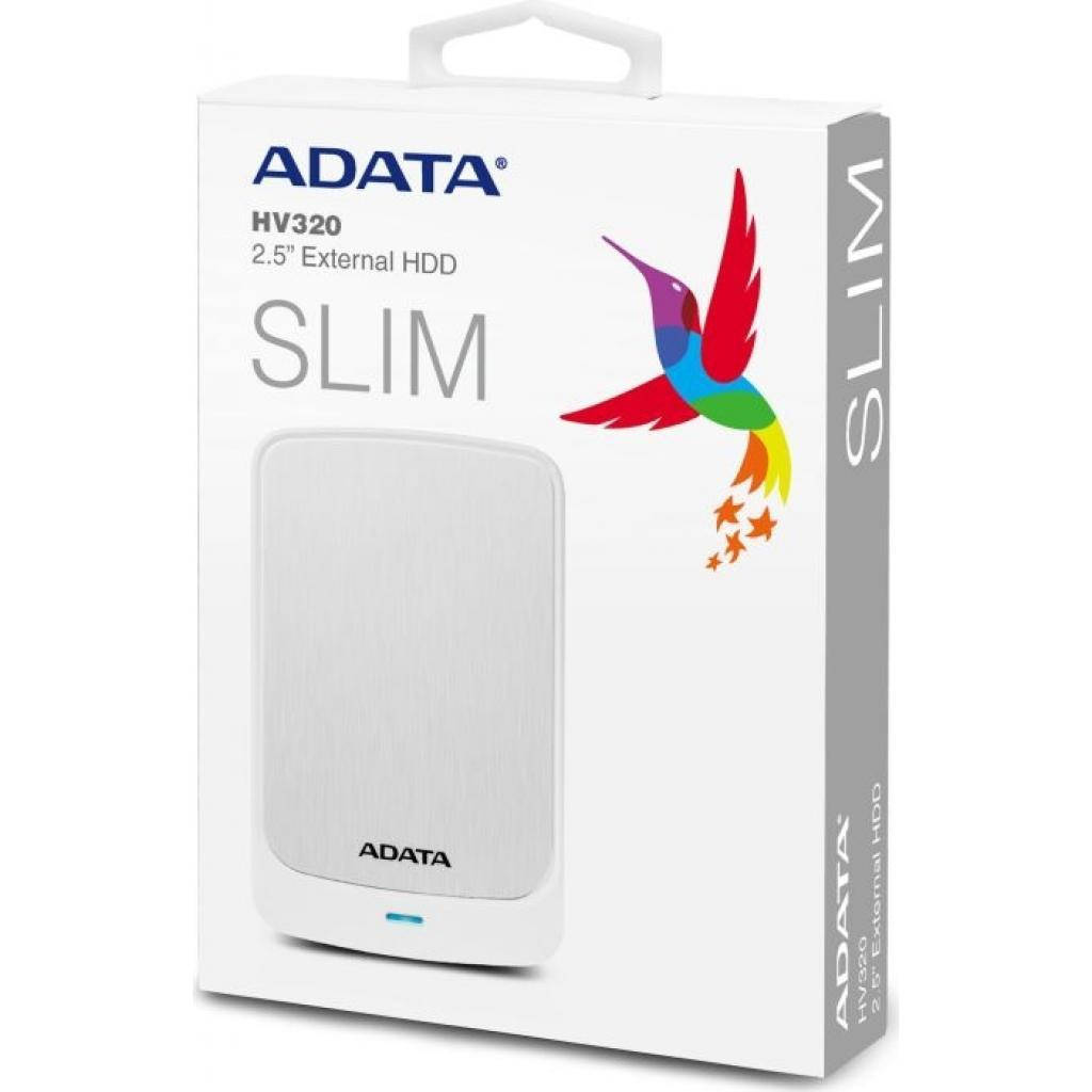 

Жорсткий диск зовнішній A-DATA USB 3.2 Gen1 HV320 2TB 2,5" Білий