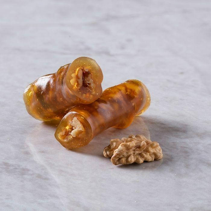 

Чурчхела виногадная со вкусом гуши и гецким орехом ТМ "AuDin" 120г