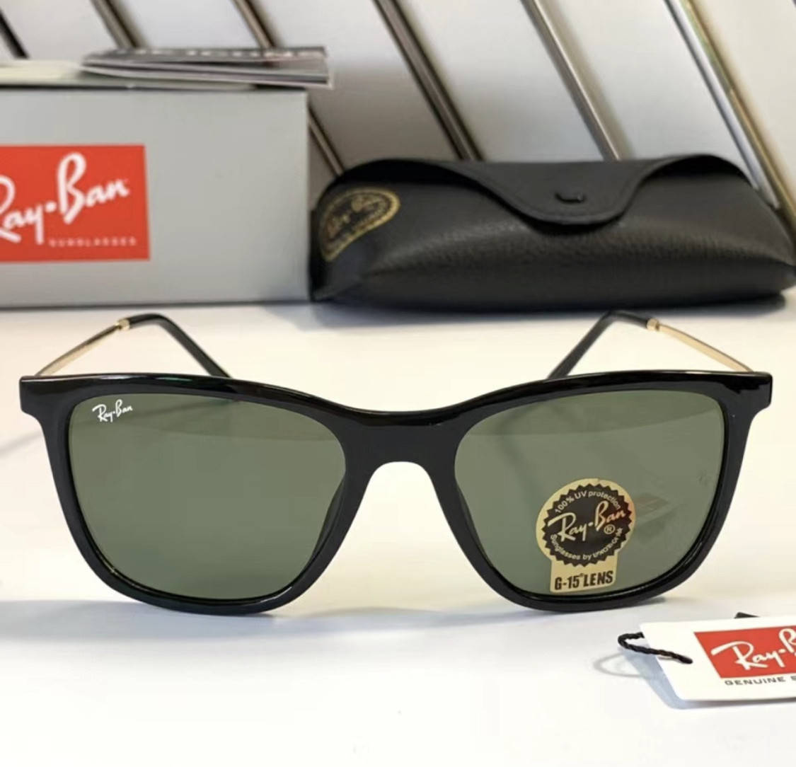 

Мужские солнцезащитные очки RAY BAN 4344 601/31 LUX, Черный