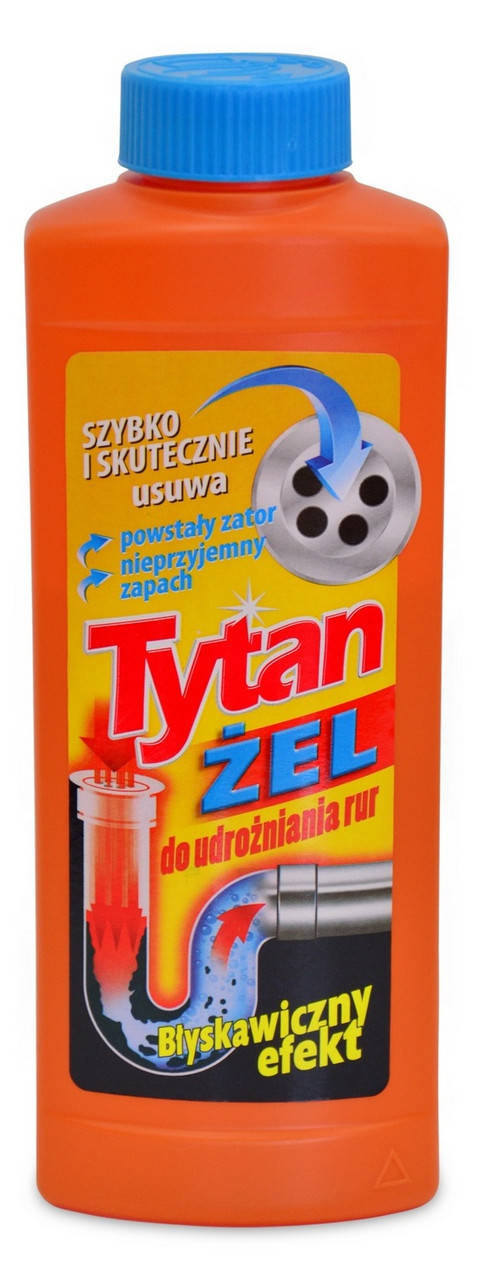 

Средство для прочистки труб, Titan гель, 0,5 л