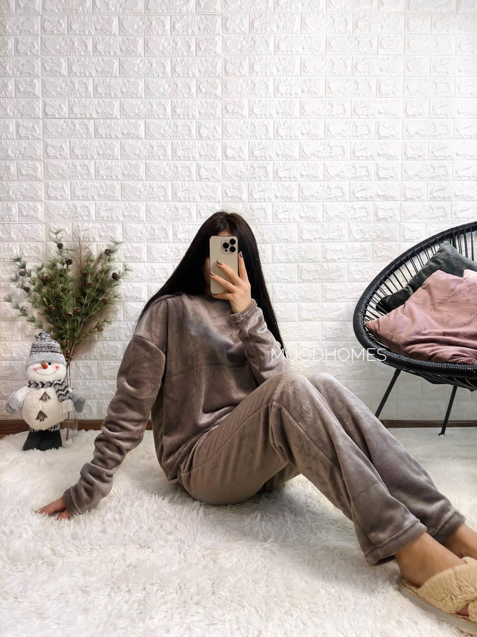 

Пижама теплая плюшевая S/M