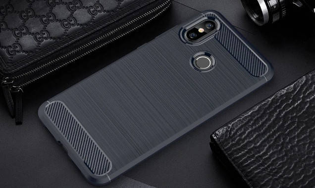 

Чехол Carbon для XIaomi Mi 8 (3 Цвета) темно-синий