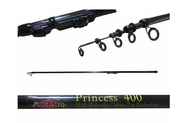 

Удочка Mikado Princess 400 Carbon, 10-30г, с/к, Черный