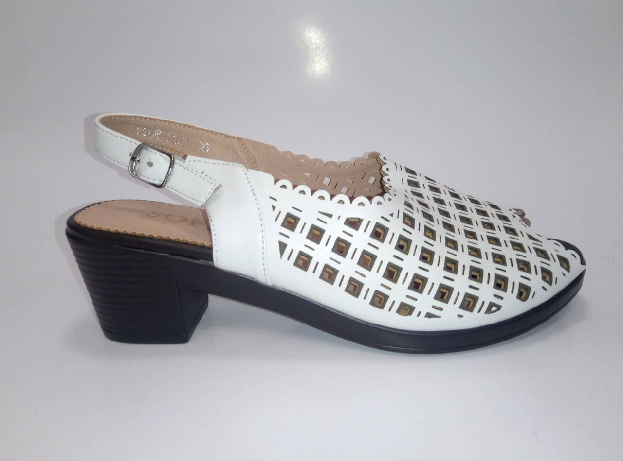 

Женские босоножки на широкую ногу ТМ Sopra