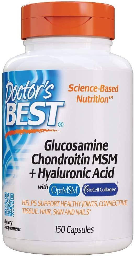 

Doctor's Best Glucosamine Chondroitin MSM Hyaluronic Acid 150 капсул