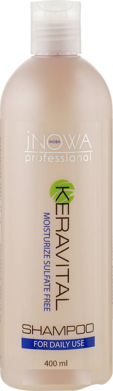 

Шампунь для ежедневного применения jNOWA Professional KeraVital Moisturize Sulfate Free Shampoo 400мл