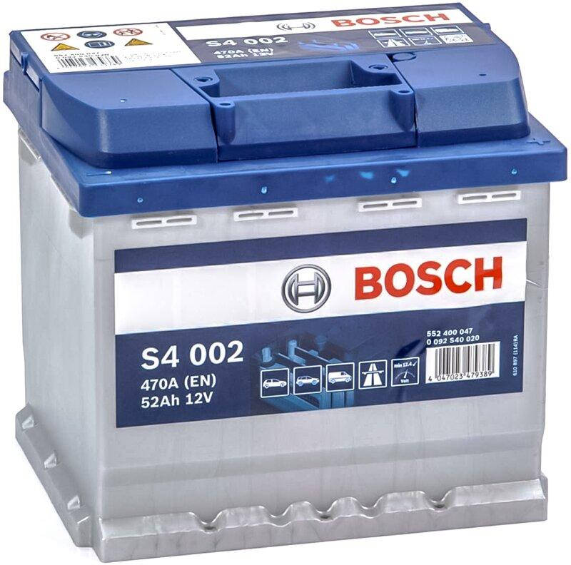 

Аккумулятор автомобильный Bosch 6СТ-52 S4 Silver (S40 020)