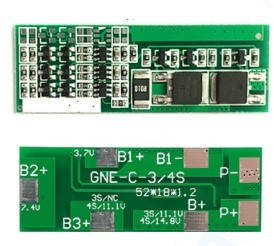 

BMS 3S/12.6V 8 А для Li-ion