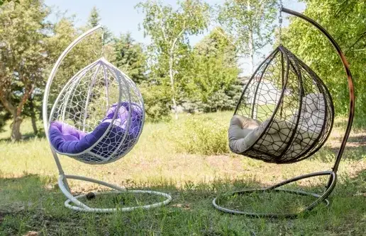 

Кресло Кокон Подвесное KRESLOROTANG. Садовая качеля. Гамак из ротанга.