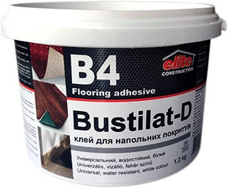 

Клей строительный «БУСТИЛАТ - Д» белый 1,2 кг