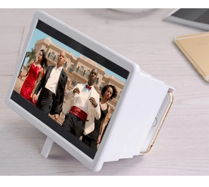 

3D Увеличитель экрана телефона Enlarged Screen Mobilt Phone F2, Белый
