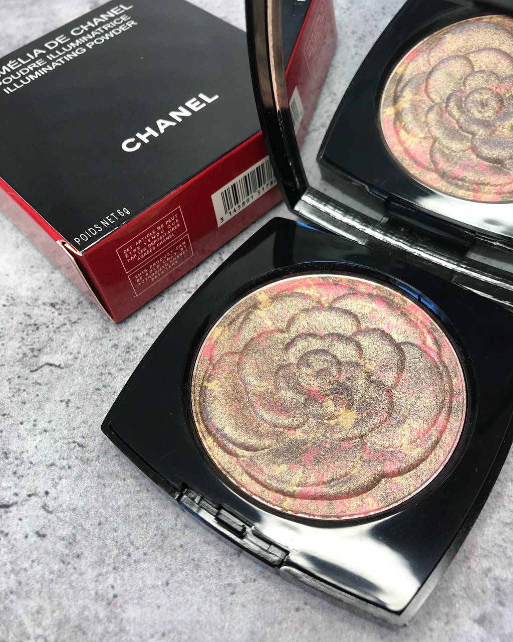

Хайлайтер-пудра chanel camelia de chanel