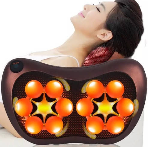 

Массажная подушка Massage pillow CHM 8028 12 роликов (массажер для шеи, спины и тела)