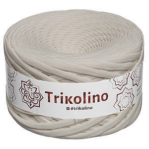 

Пряжа трикотажная 7-9 мм "Trikolino", цвет Айвори