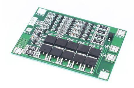 

4S BMS, Контроллер заряда BMS (защита) 4S 16.8V li-ion 25А с балансиром