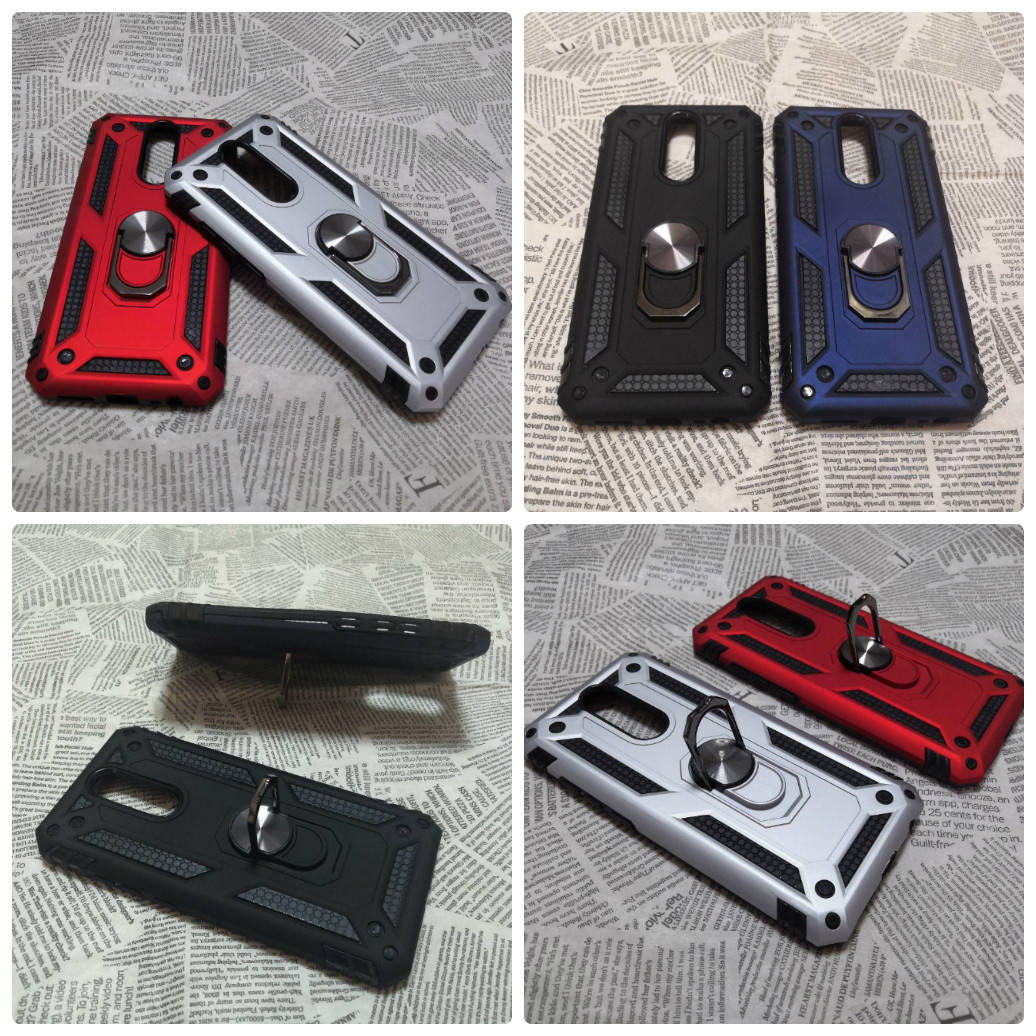 

Противоударный чехол Антишок с кольцом для Xiaomi (Ксиоми) Redmi 8, Разные цвета