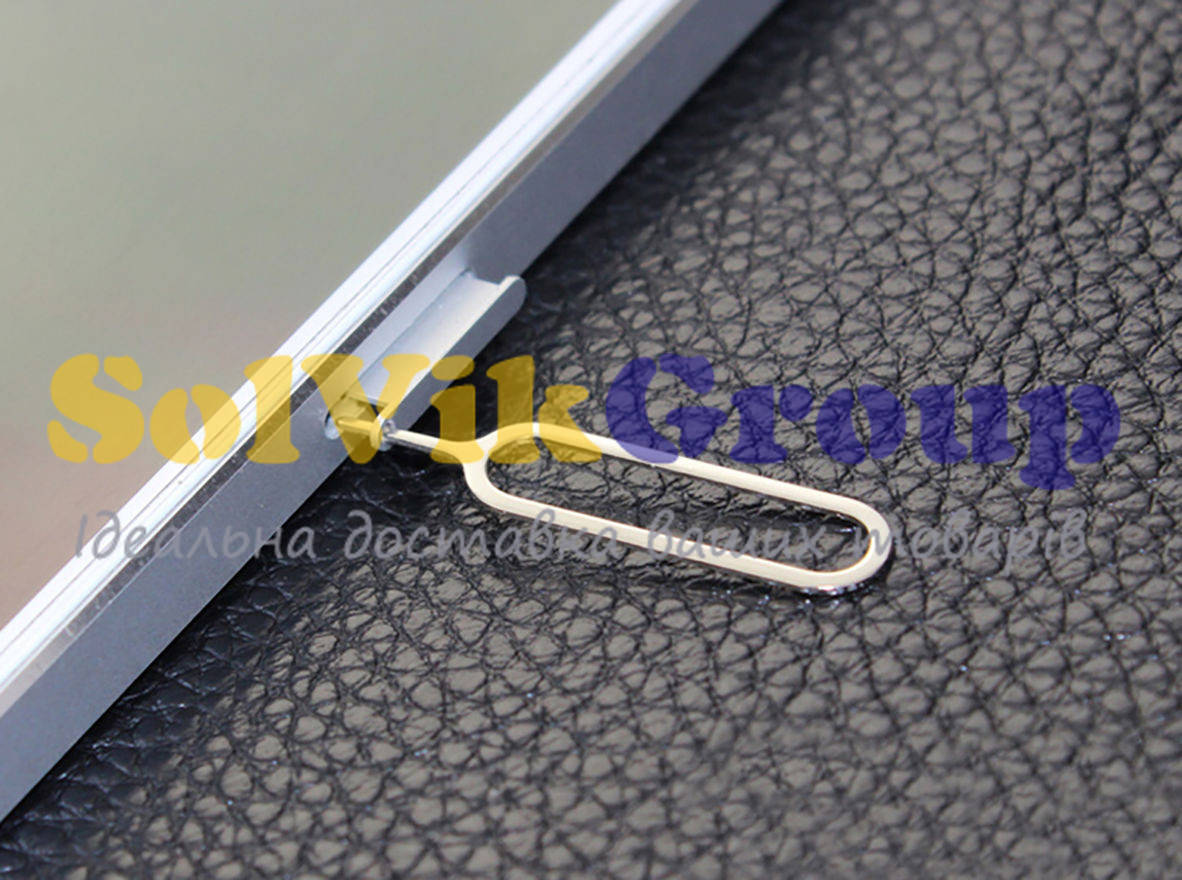 

Скрепка (ключ) для извлечения лотка sim сим карты iPhone, iPad, Android