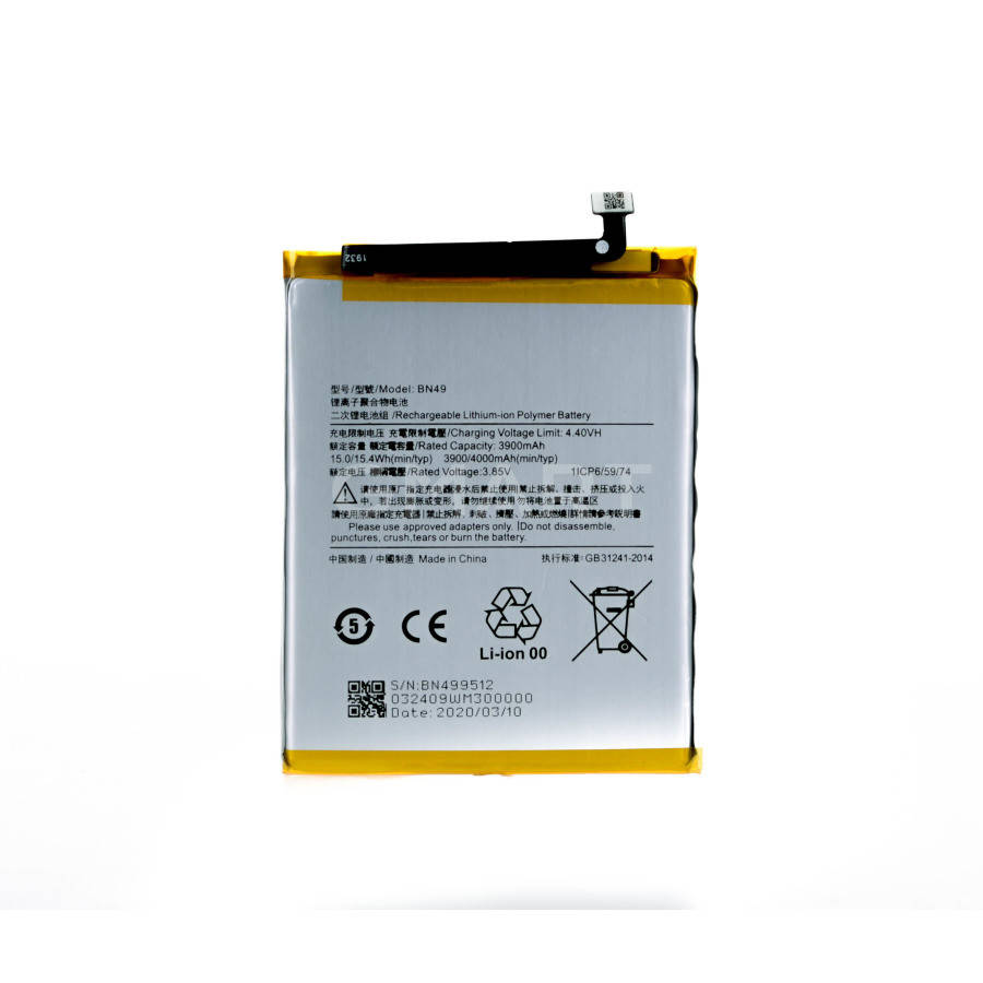 

Аккумулятор BN49 Xiaomi Redmi 7A (4000 mAh)