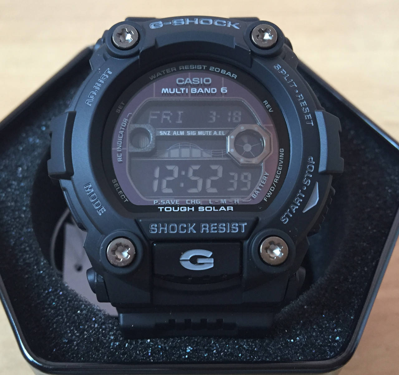 

Часы Casio G-Shock GW7900B-1ER Touch Solar Multiband 6