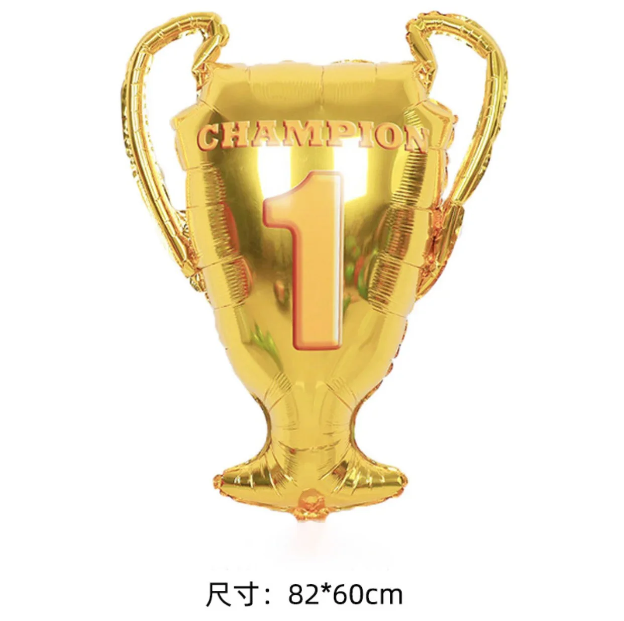 

Фольгированный шарик КНР (82х60 см) Кубок чемпиона, Разные цвета