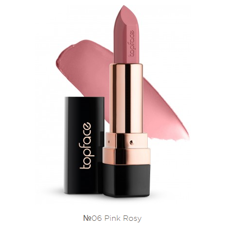 

Кремовая помада для губ TopFace Instyle Creamy PT-156 06 Pink Rosy