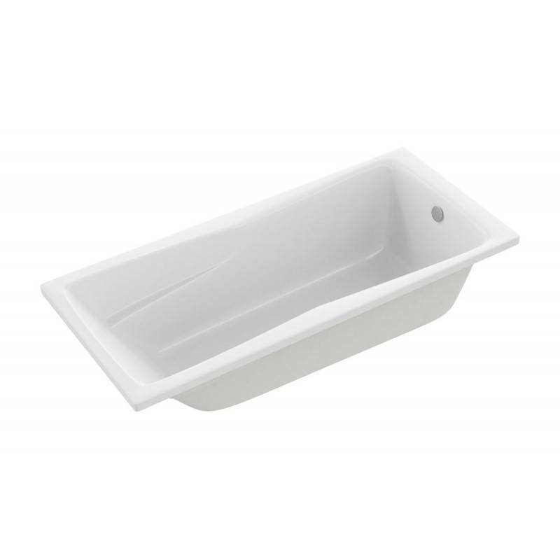 

Ванна акриловая прямоугольная SWAN BRINA 180*80 комплект, Белый