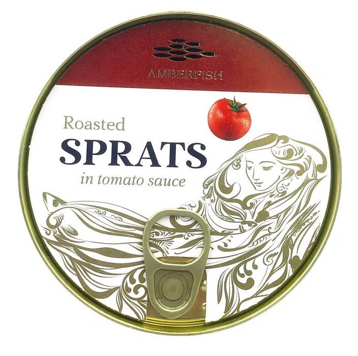 

Шпроты в Томатном Соусе Амберфиш Sprats Amberfish 240 г Латвия