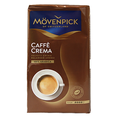 

Кава Мовенпік крема (коричнева) Mövenpick crema 500g 12шт/ящ (Код : 00-00005933)