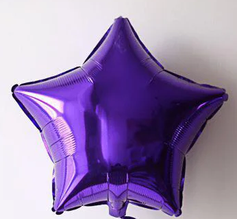 

Фольгированная звезда 18"(45см) фиолетовая, Китай