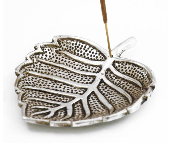 

Подставка под аромапалочки "Лист" Белый DH-227S