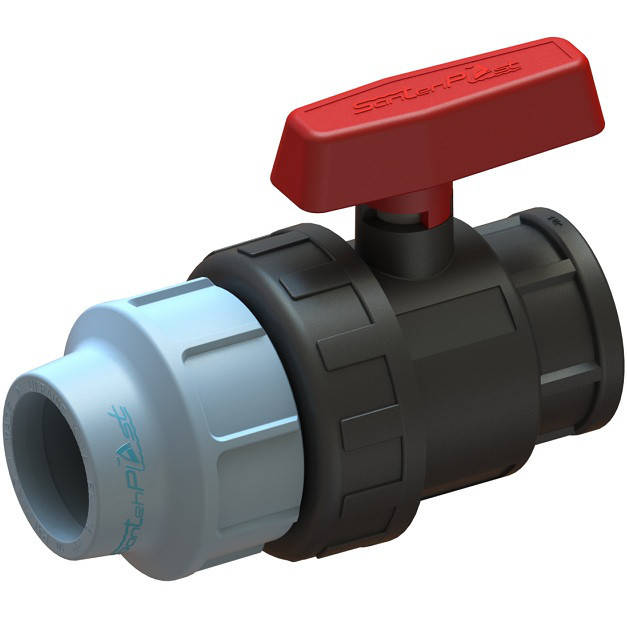 

Santehplast Кран шаровый 25х3/4 ЗВ, Голубой