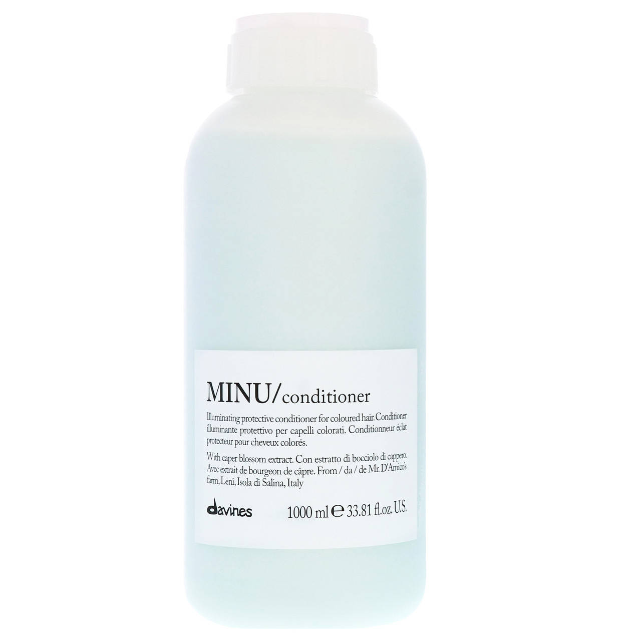 

Кондиционер для сохранения косметического цвета волос Davines Essential Haircare New Minu Conditioner 1000 ML