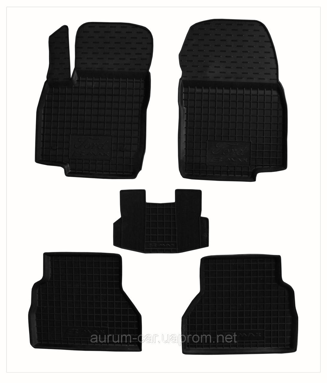 

Комплект ковриков на FORD Focus (2011>), Черный