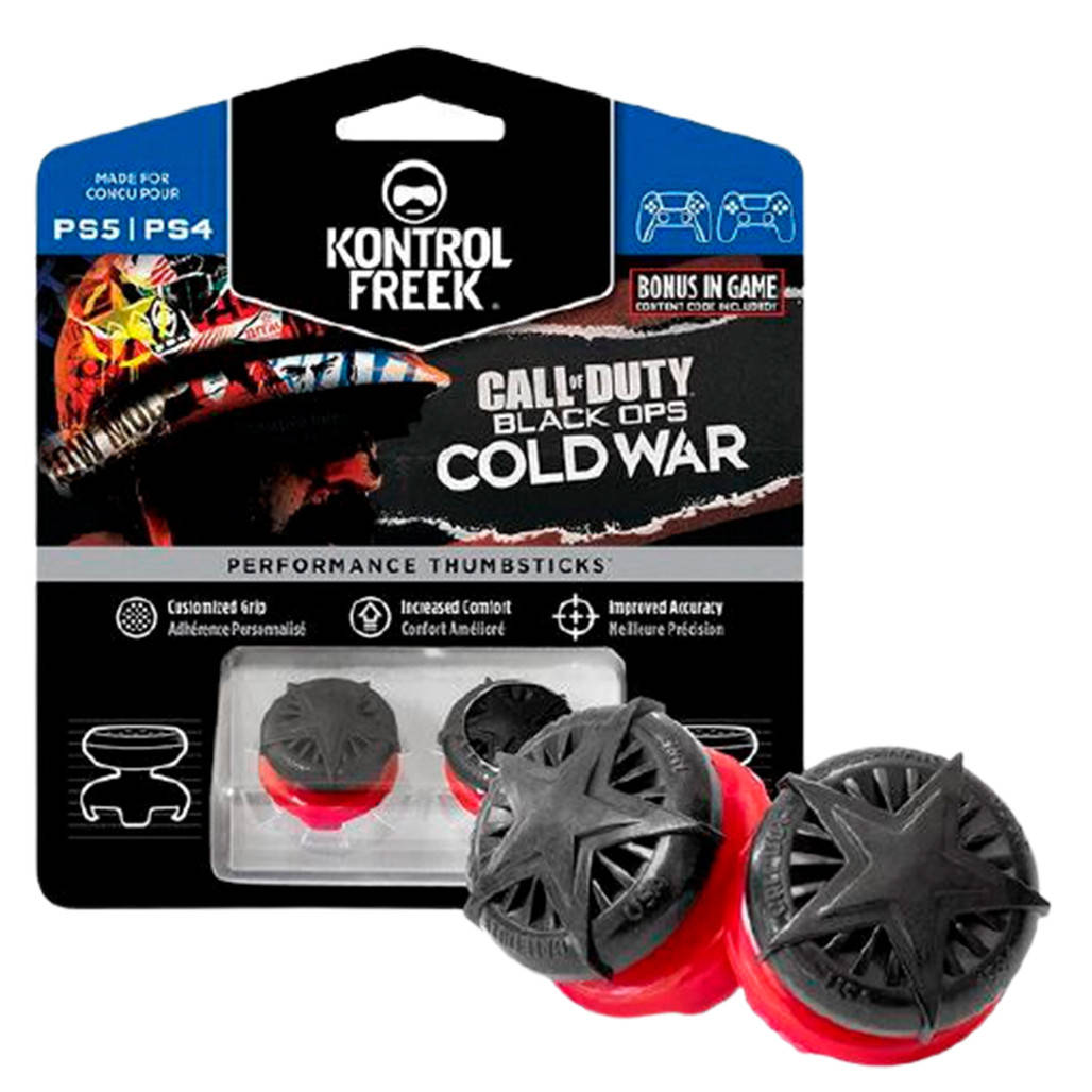

Накладки для геймпада Kontrolfreek: Call Of Duty®: Black Ops Cold War 2-pack for PS4/PS5 [62727]