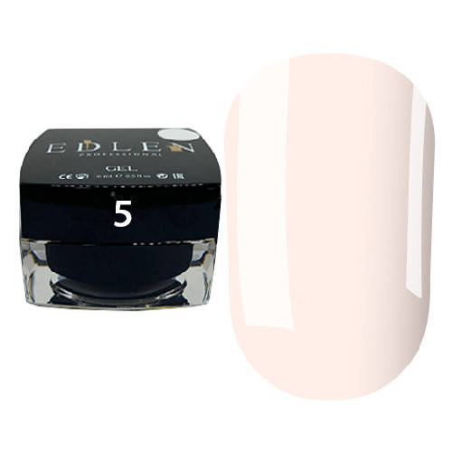

Edlen гель для наращивания Gel Edlen 15 ml №05 Pink, Розовый