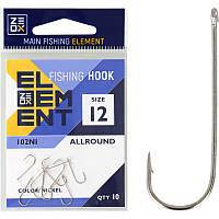 

Крючок Zeox Allround 102NI №12(10шт)