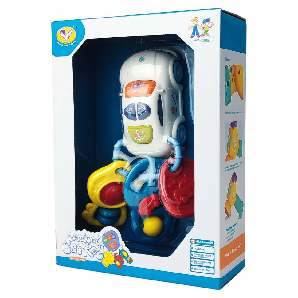 

Музыкальная игрушка 855-75A машинка с брелком-ключами