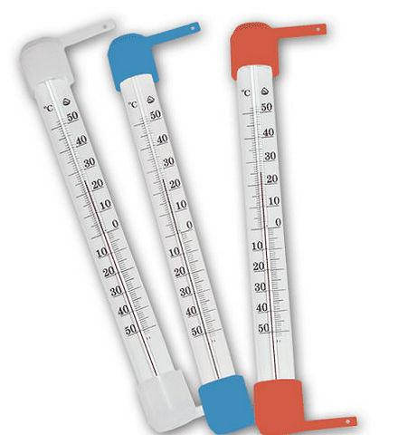 

Термометр оконный (уличный) большой прибивной (3121)